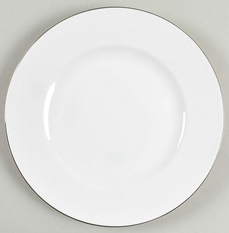 Ivory Trellis Salad Plate by Wedgwood-1