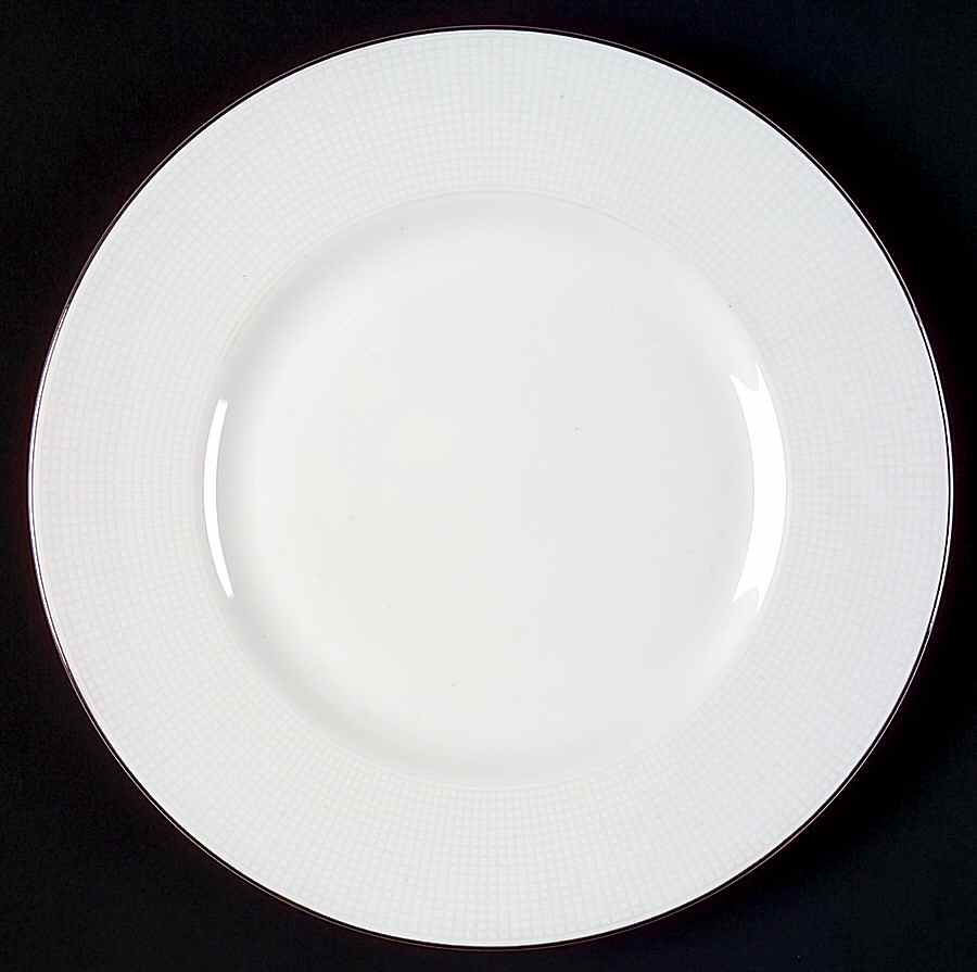 Ivory Trellis Luncheon Plate by Wedgwood-1
