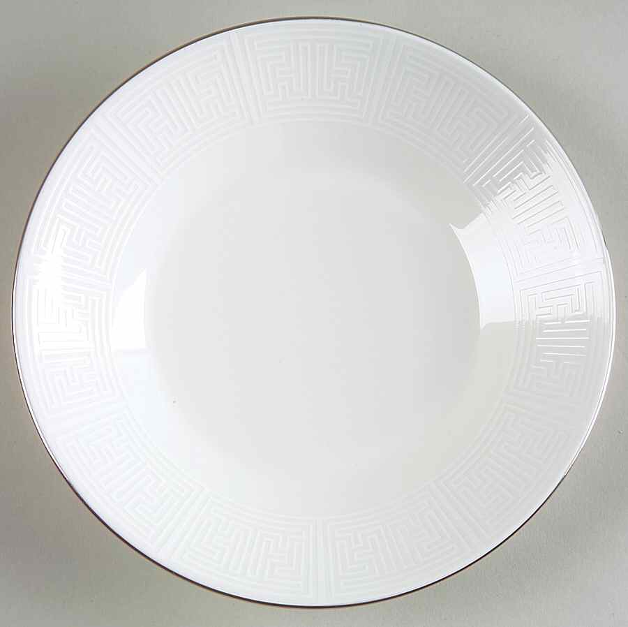 Ivory Trellis Saucer by Wedgwood-1