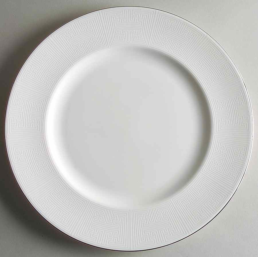 Ivory Trellis Dinner Plate by Wedgwood-1