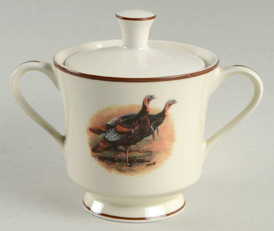 WDN4 Sugar Bowl & Lid by Wildlife Designs-1