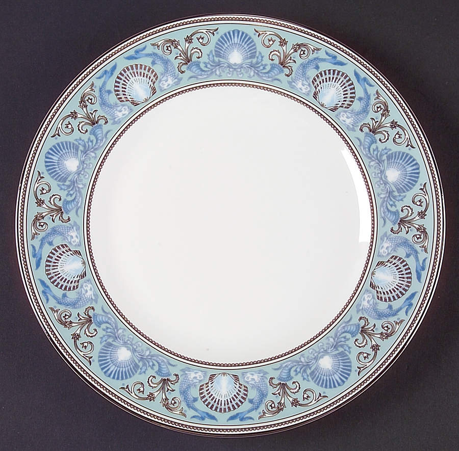 Dolphins Blue Salad Plate by Wedgwood-1