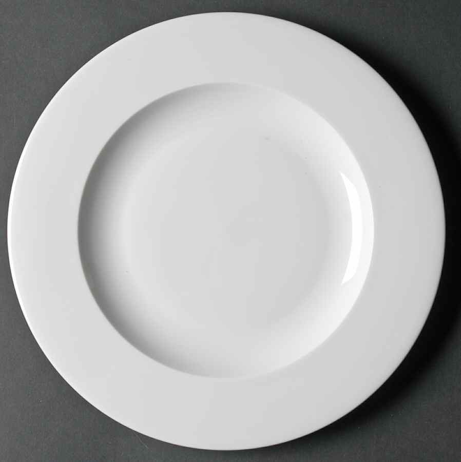 Plato White Salad Plate by Wedgwood-1