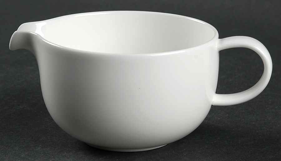 Plato White Creamer by Wedgwood-1