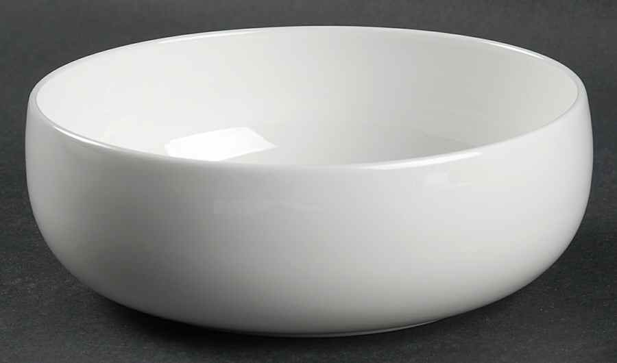 Plato White Soup/Cereal Bowl by Wedgwood-1