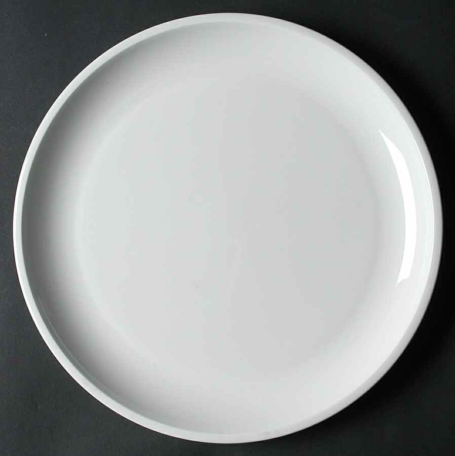 Plato White Coupe Dinner Plate by Wedgwood-1
