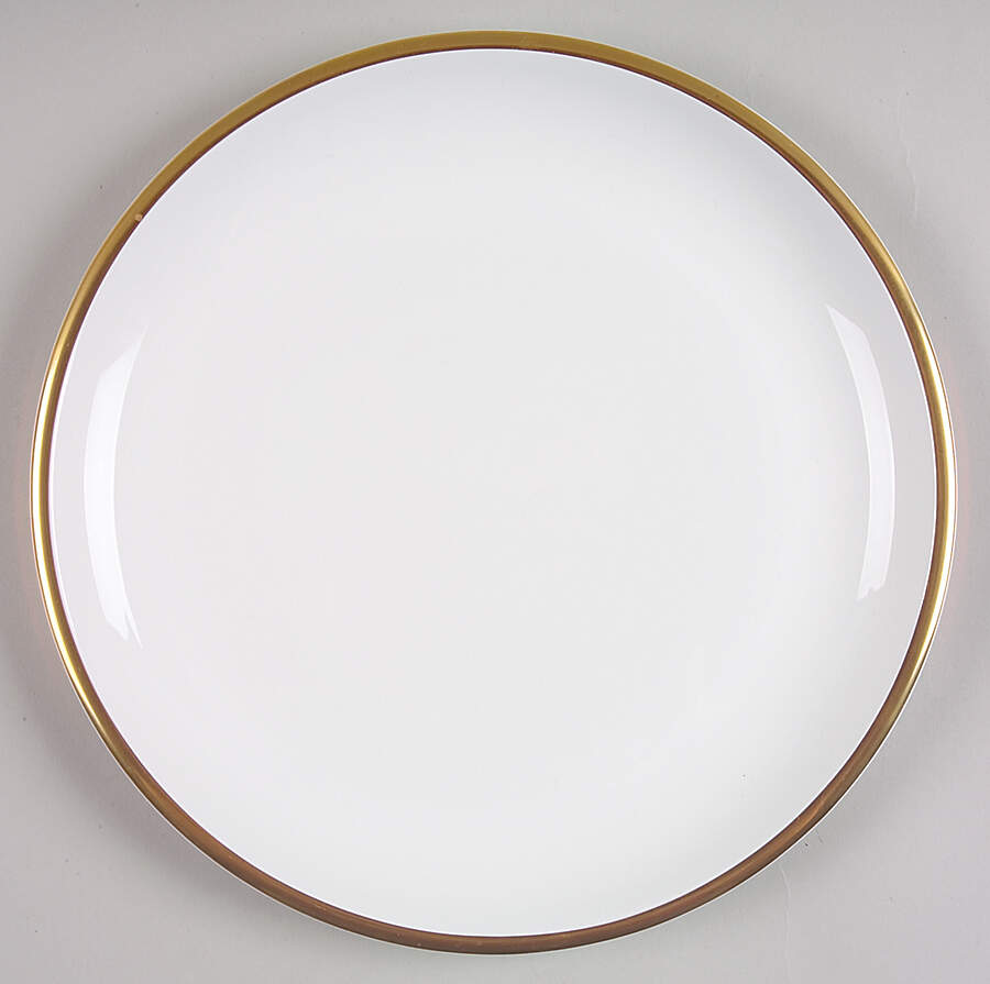 Plato Gold Coupe Salad Plate by Wedgwood-1