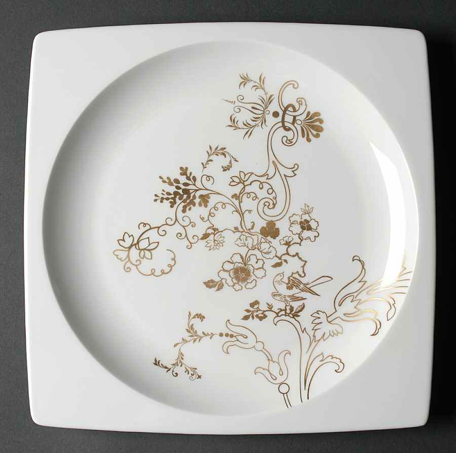 Plato Gold Service Plate (Charger) by Wedgwood-1