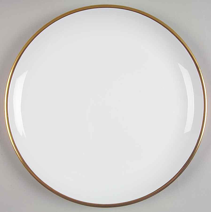 Plato Gold Coupe Dinner Plate by Wedgwood-1