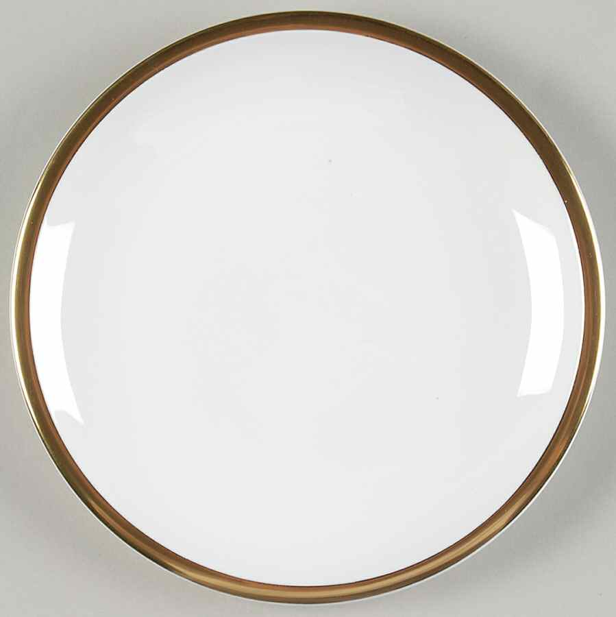 Plato Gold Coupe Bread & Butter Plate by Wedgwood-1