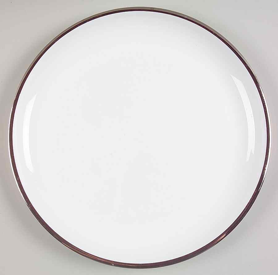 Plato Platinum Coupe Dinner Plate by Wedgwood-1