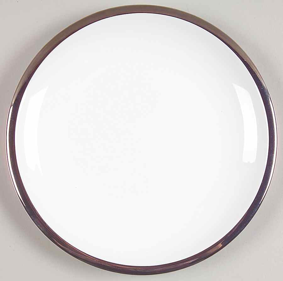 Plato Platinum Coupe Bread & Butter Plate by Wedgwood-1