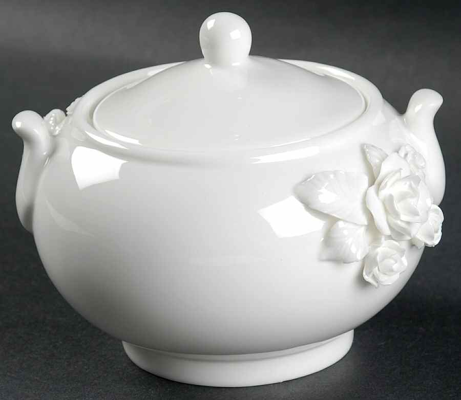 Petal Sugar Bowl & Lid by Wedgwood-1