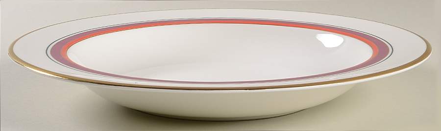 David Scarlet 11" Individual Pasta Bowl by Waterford China-1