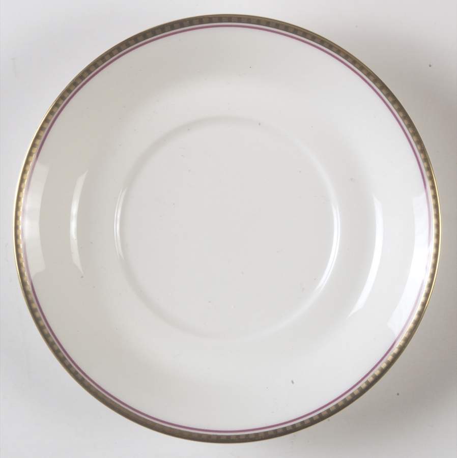 David Scarlet Saucer by Waterford China-1