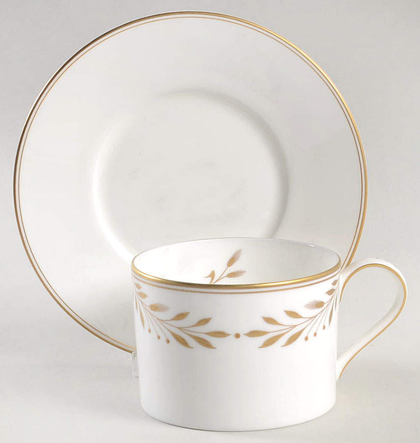 Misia Flat Cup & Saucer Set by Waterford China-1