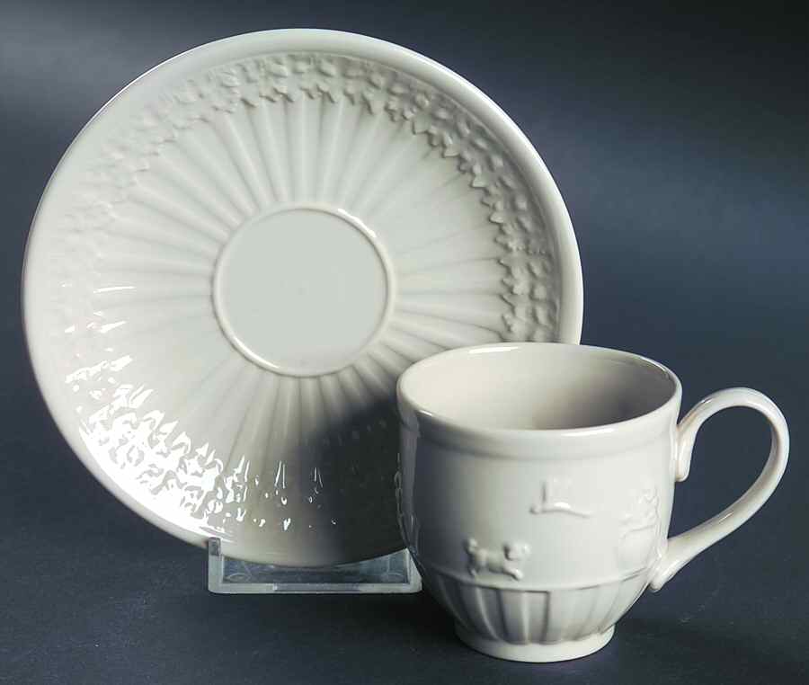 Domestic Service Espresso Cup and Saucer Set by Wedgwood-1