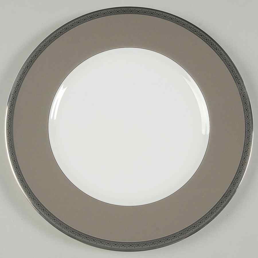 Araglin Platinum Accent Salad Plate by Waterford China-1