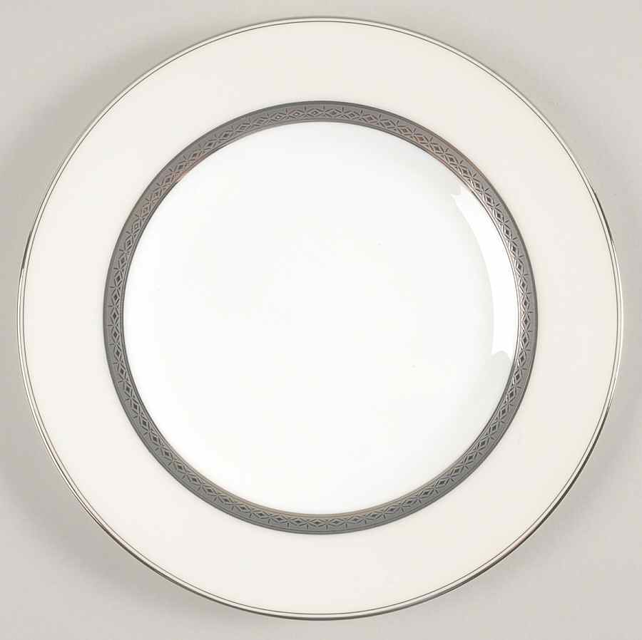 Araglin Platinum Salad Plate by Waterford China-1