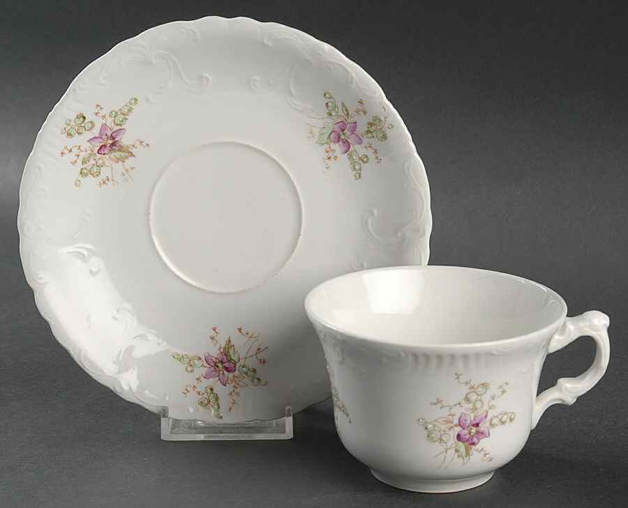 4005 Flat Cup & Saucer Set by Warwick-1