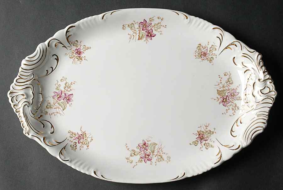 4005 14" Oval Serving Platter by Warwick-1