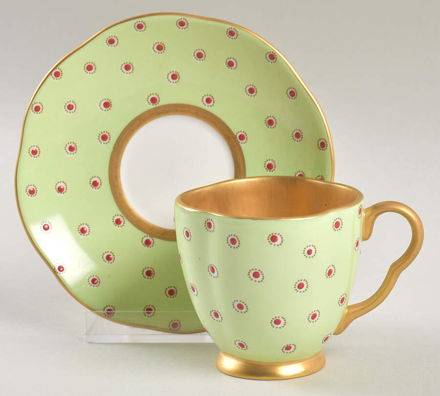 Harlequin Collection Footed Cup & Saucer Set by Wedgwood-1