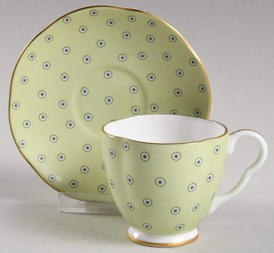 Harlequin Collection Footed Cup & Saucer Set by Wedgwood-1
