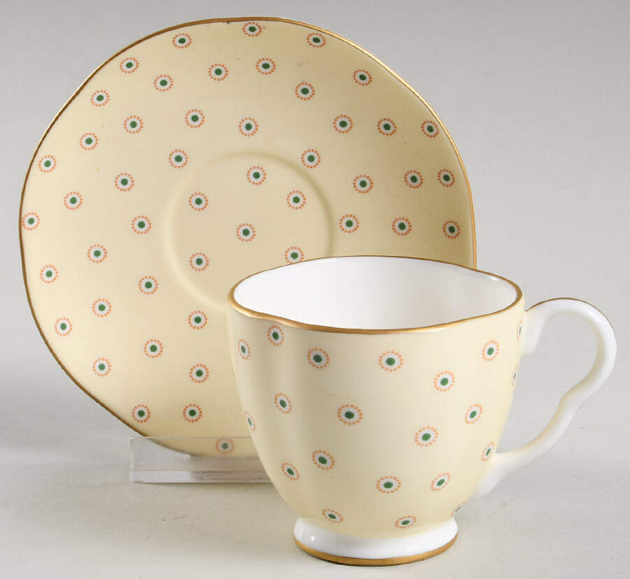 Harlequin Collection Footed Cup & Saucer Set by Wedgwood-1