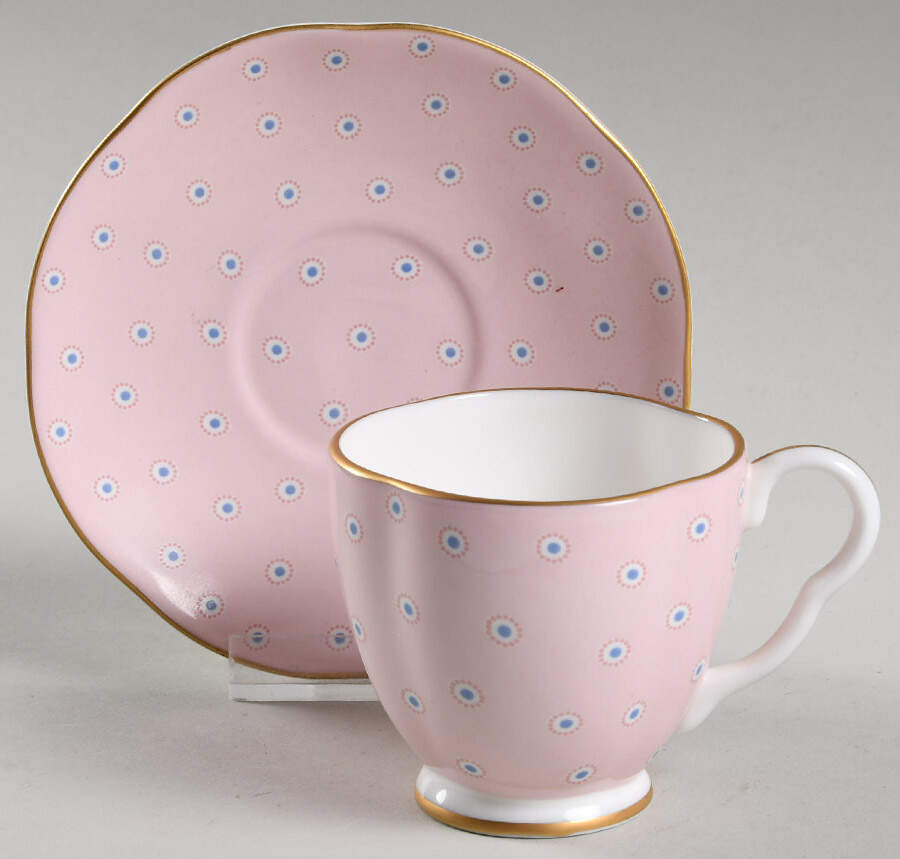 Harlequin Collection Footed Cup & Saucer Set by Wedgwood-1