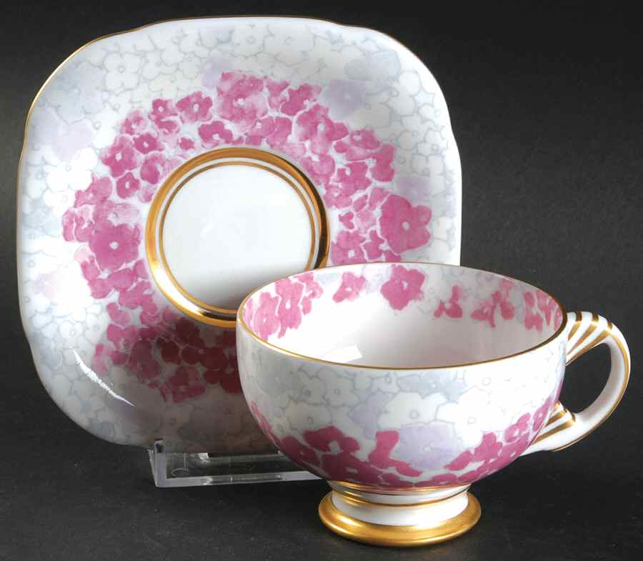 Harlequin Collection Footed Cup & Saucer Set by Wedgwood-1