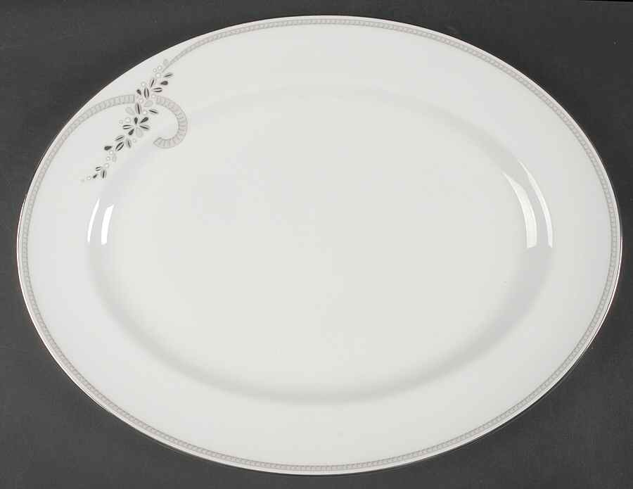 Ballet Jewels 15" Oval Serving Platter by Waterford China-1