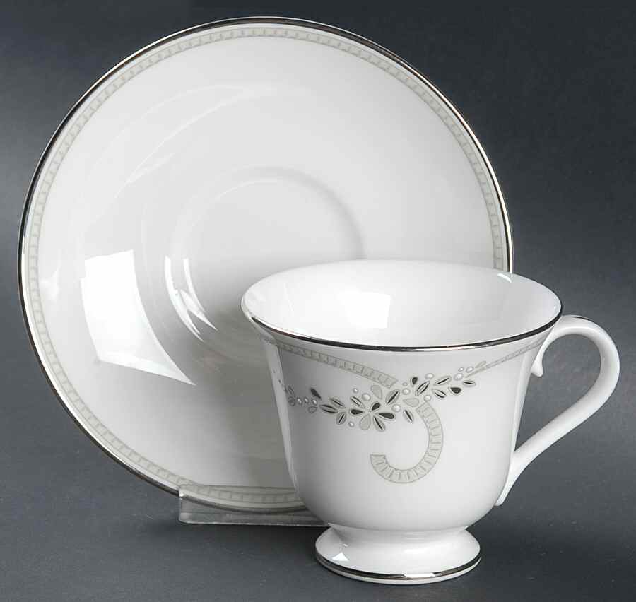 Ballet Jewels Footed Cup & Saucer Set by Waterford China-1