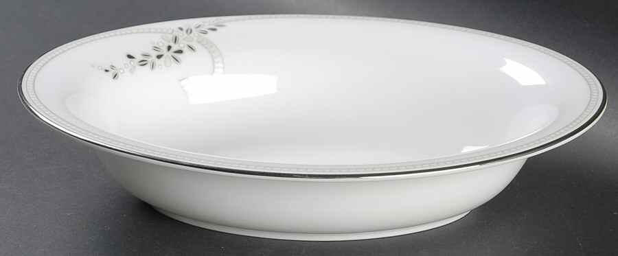 Ballet Jewels 9" Oval Vegetable Bowl by Waterford China-1