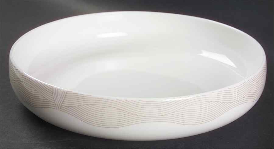 Waves 10" Large Salad Serving Bowl by Wedgwood-1