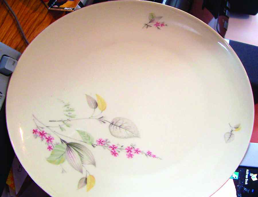 Barbel Dinner Plate by Winterling - Bavaria-1