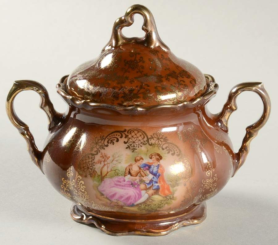 WLD25 Mini Sugar Bowl & Lid by Waldershof-1
