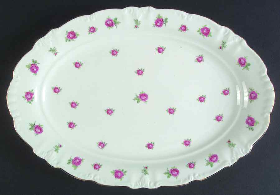 WIG939 13" Oval Serving Platter by Winterling - Bavaria-1