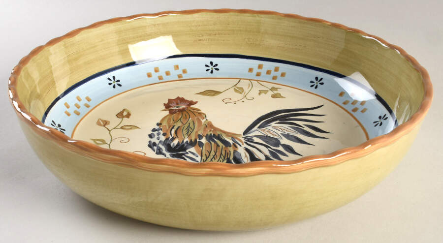 Canterbury 13" Round Serving Bowl by Whole Home-1