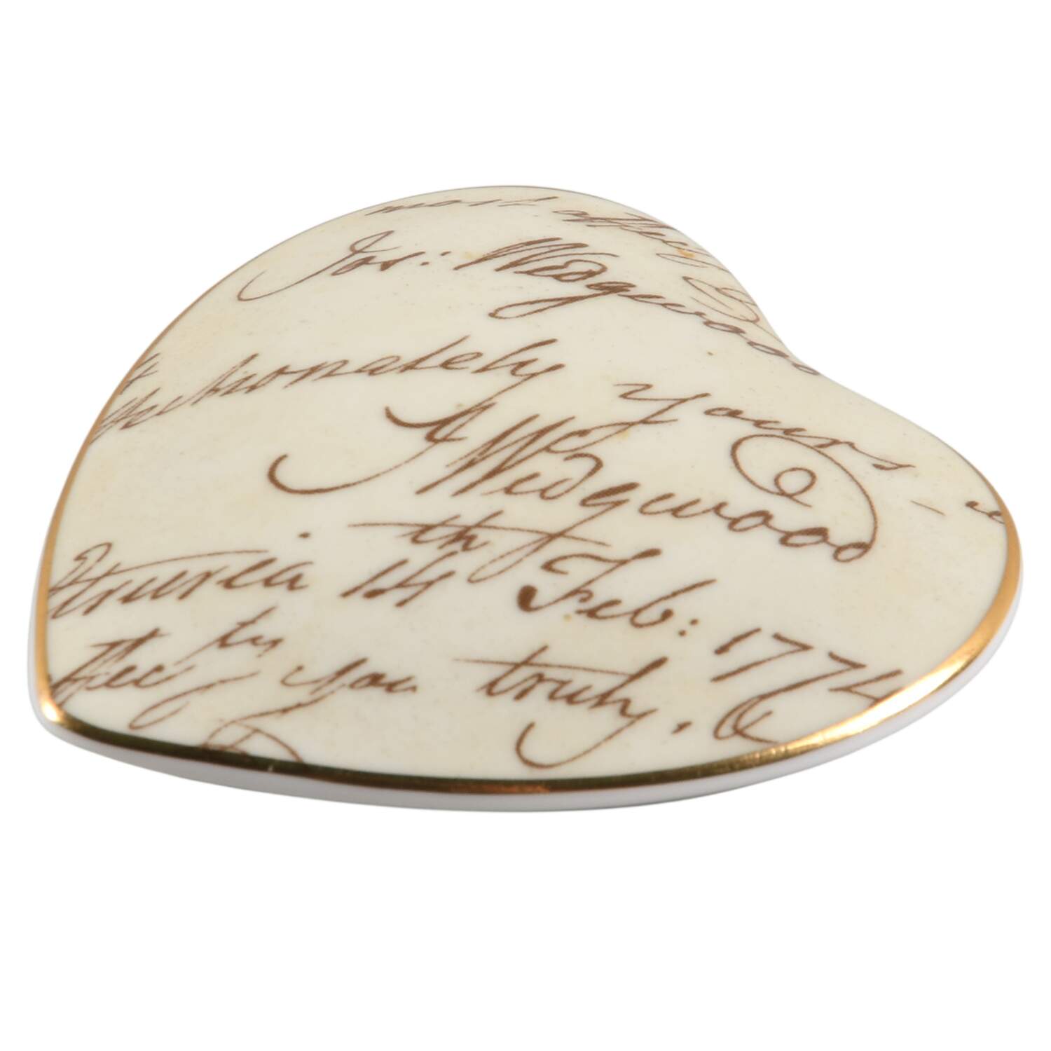 Josiah Wedgwood Bicentennial Lid for Heart Shape Box by Wedgwood-1