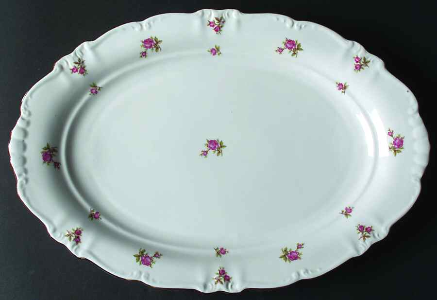 WIG944 15" Oval Serving Platter by Winterling - Bavaria-1