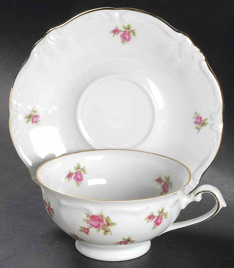 WIG944 Footed Cup & Saucer Set by Winterling - Bavaria-1