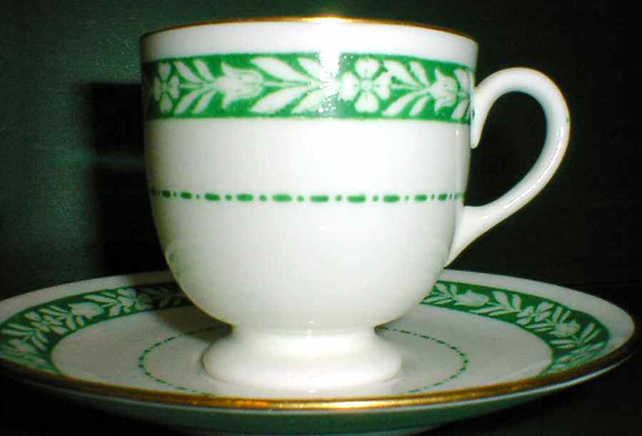 W2613 Footed Demitasse Cup & Saucer Set by Wedgwood-1
