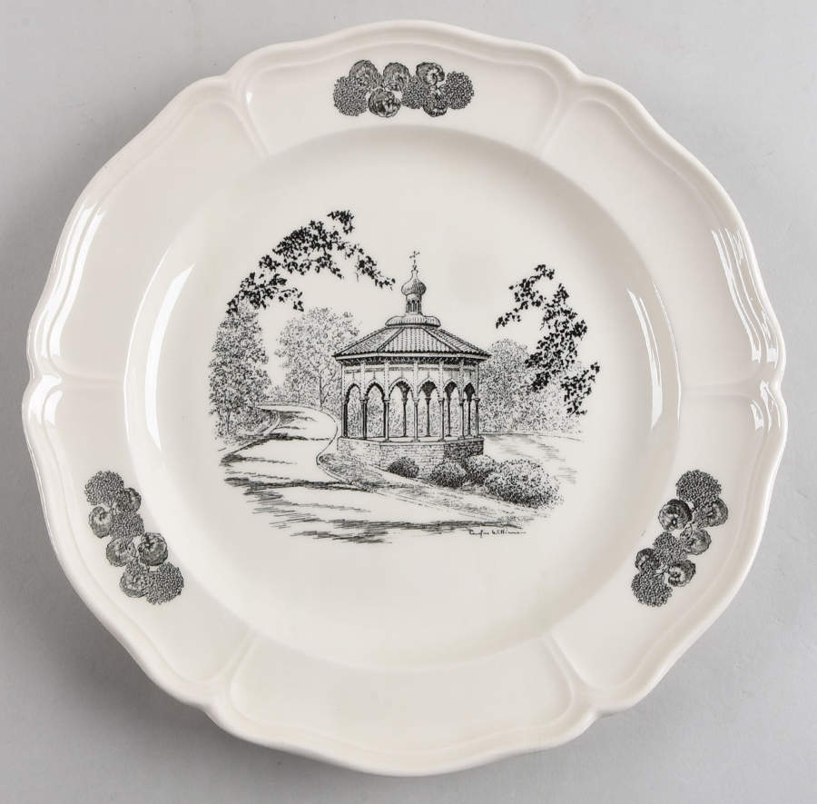 Scenes of Cincinnati Dinner Plate by Wedgwood-1