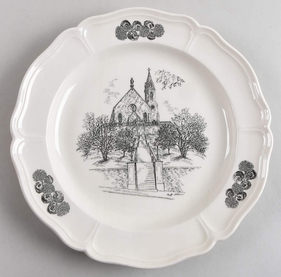 Scenes of Cincinnati Dinner Plate by Wedgwood-1