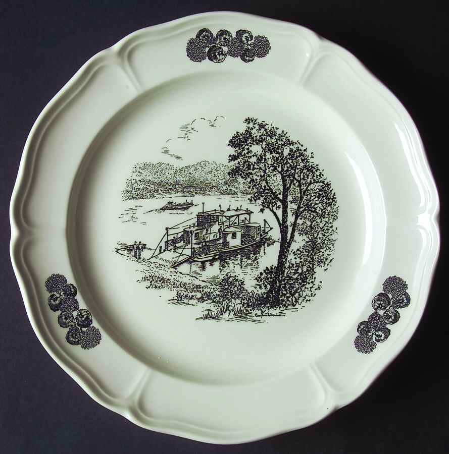 Scenes of Cincinnati Dinner Plate by Wedgwood-1