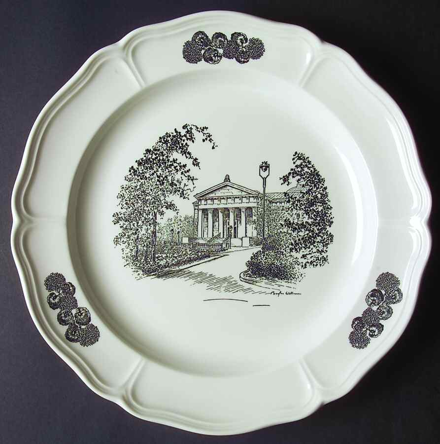 Scenes of Cincinnati Dinner Plate by Wedgwood-1
