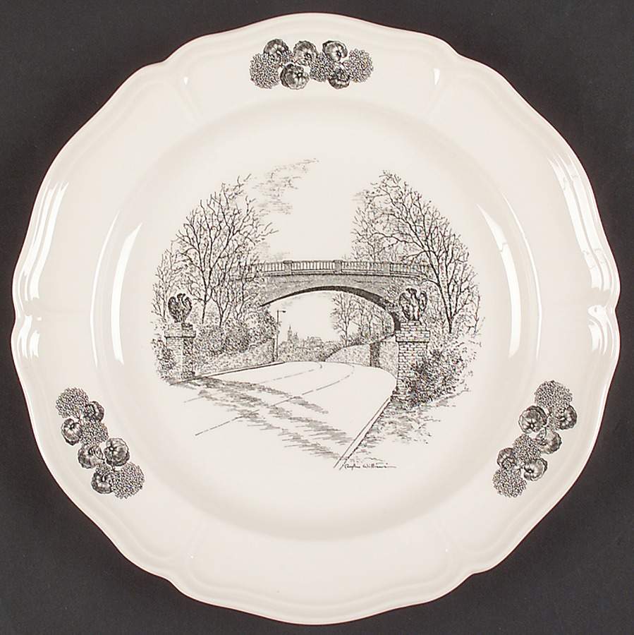 Scenes of Cincinnati Dinner Plate by Wedgwood-1