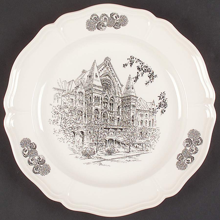 Scenes of Cincinnati Dinner Plate by Wedgwood-1