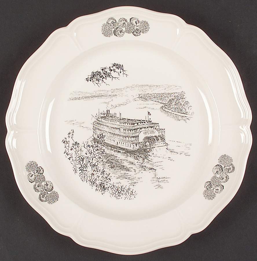 Scenes of Cincinnati Dinner Plate by Wedgwood-1