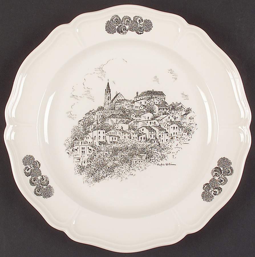 Scenes of Cincinnati Dinner Plate by Wedgwood-1